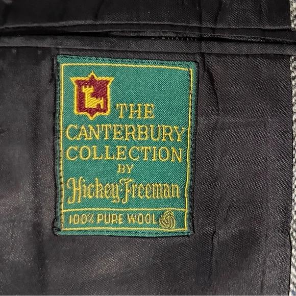 Hickey Freeman Charcoal Blazer